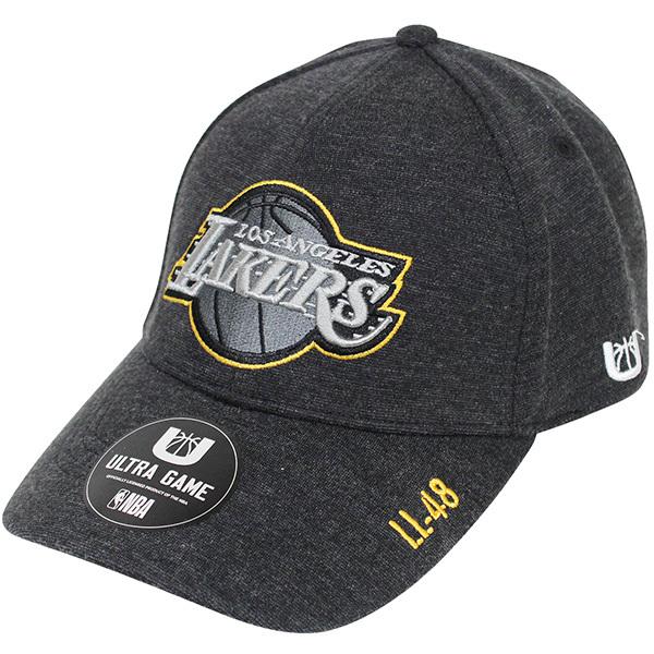 ULTRA GAME - LOS ANGELES LAKERS Snapback Baseball Hat Cap Grey