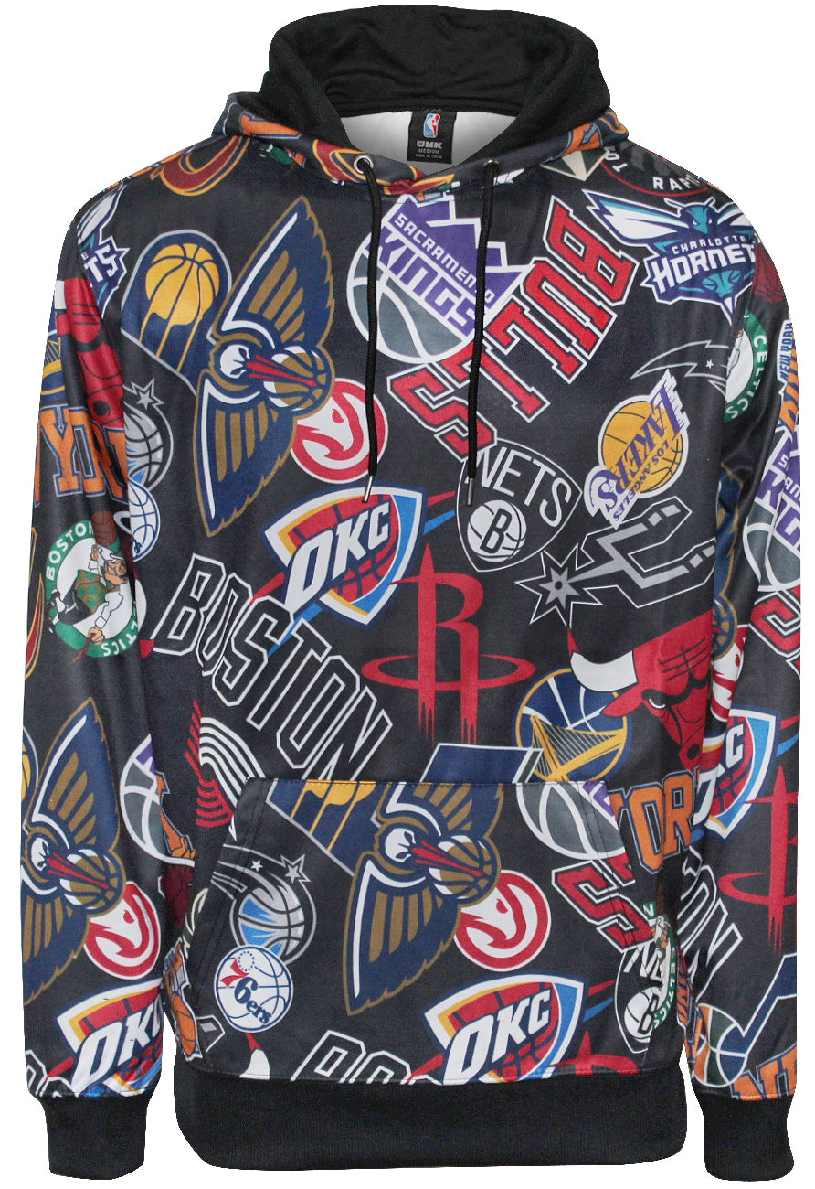 NBA Team Logos Pullover Hoodie