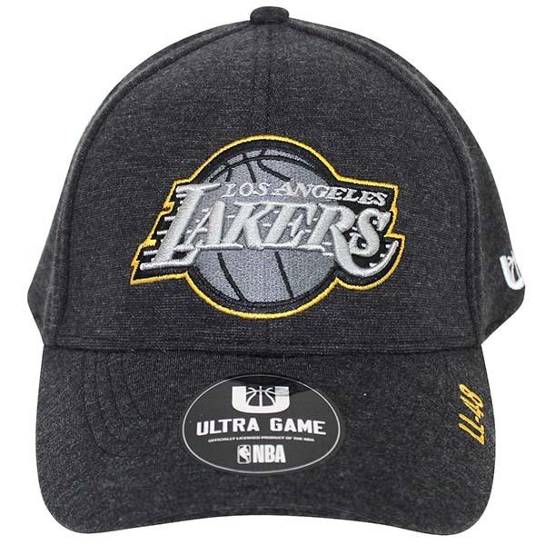 ULTRA GAME - LOS ANGELES LAKERS Snapback Baseball Hat Cap Grey