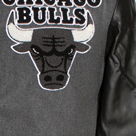 Men's Chicago Bulls Full Snap Bomber Jacket – DSTNY LA